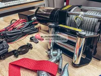Лебедка электрическая ATV Electric Winch 3000lbs / 1361 кг 12V стальной трос (на снегоход, квадроцикл) Лебедка электрическая ATV Electric Winch 3000lbs / 1361 кг 12V стальной трос (на снегоход, квадроцикл)