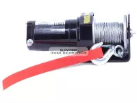Лебедка электрическая 12V ATV Electric Winch 2000lbs / 907 кг стальной трос