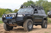 Багажник экспедиционный KDT для Nissan Patrol (8 опор)