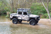 Багажник экспедиционный алюминиевый KDT для Land Rover Defender 90