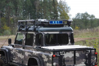Багажник экспедиционный алюминиевый KDT для Land Rover Defender 90