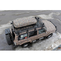  Багажник экспедиционный алюминиевый KDT для Nissan Patrol (8 опор)