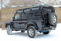 Багажник-площадка экспедиционный алюминиевый KDT для Land Rover Defender 110