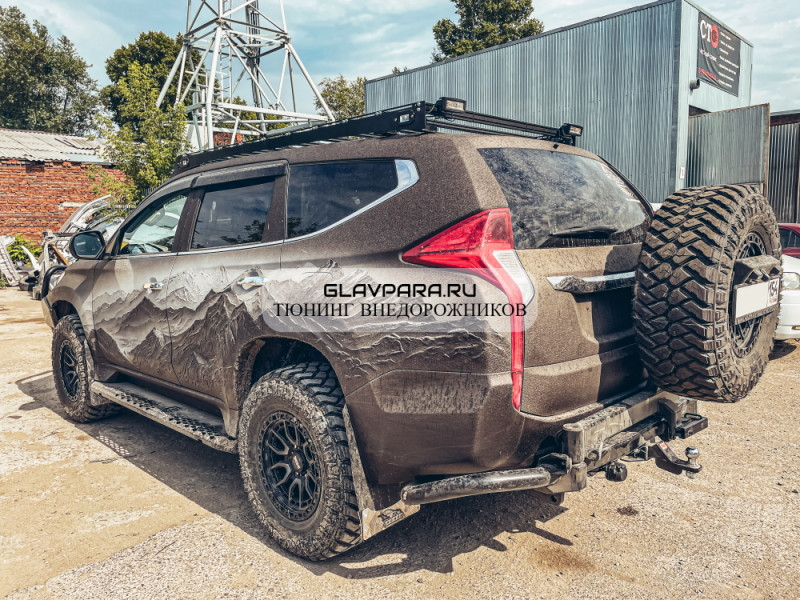 Стильный и необычный Mitsubishi Pajero Sport 2015- подготовленный компанией ГЛАВПАРА