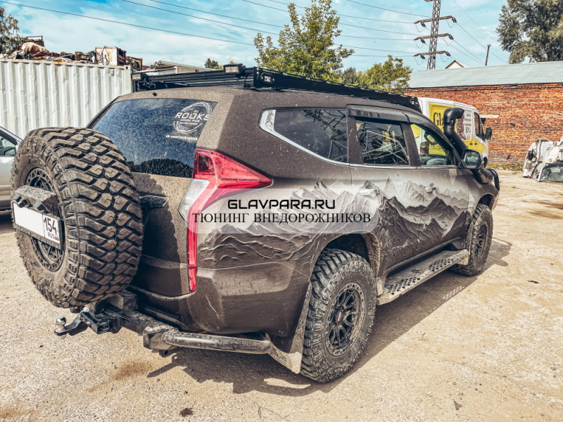Стильный и необычный Mitsubishi Pajero Sport 2015- подготовленный компанией ГЛАВПАРА