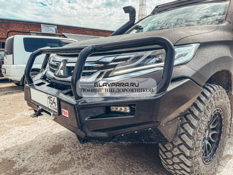 Стильный и необычный Mitsubishi Pajero Sport 2015- подготовленный компанией ГЛАВПАРА