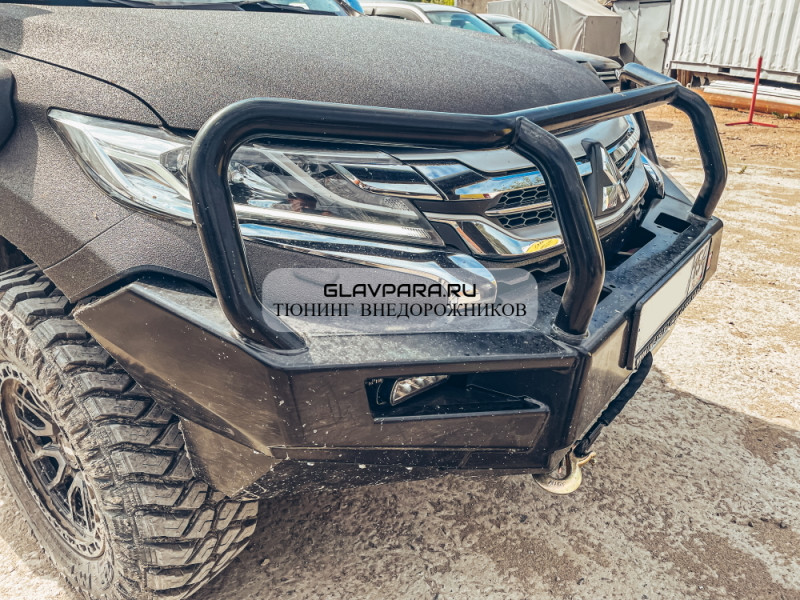 Стильный и необычный Mitsubishi Pajero Sport 2015- подготовленный компанией ГЛАВПАРА