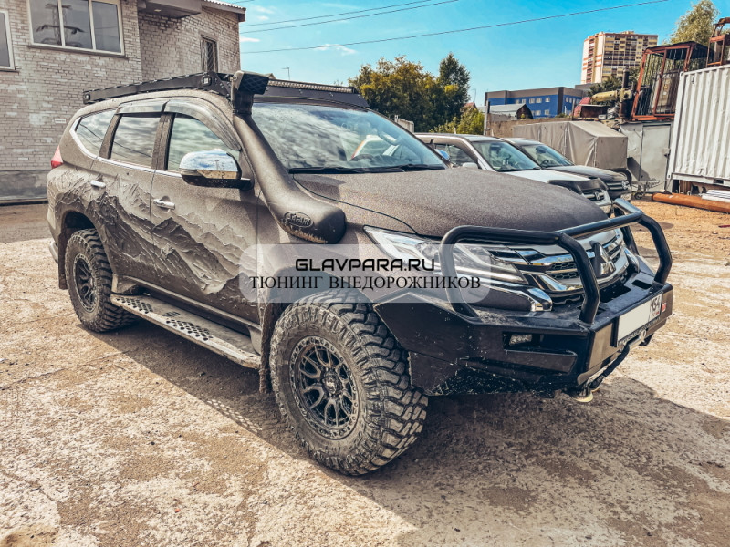 Стильный и необычный Mitsubishi Pajero Sport 2015- подготовленный компанией ГЛАВПАРА