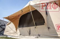 Палатка на крышу автомобиля РИФ Soft RT02-140, тент песочный Палатка на крышу автомобиля РИФ Soft RT02-140, тент песочный