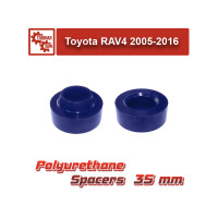 Проставки над задними пружинами Toyota RAV4 2005-2016 35 мм
