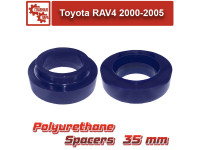Проставки над задними пружинами Toyota RAV4 2000-2005 35 мм