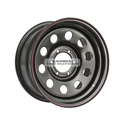 Диск усиленный стальной черный 6x139,7 8xR16 d110 ET+10
