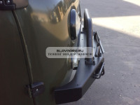 Бампер передний силовой OJeep для УАЗ Буханка с кенгурином + доп. опции
