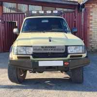 Бампер передний силовой OJeep для Toyota Land Cruiser 80 с площадкой под лебедку