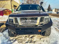 Бампер передний силовой OJ для Nissan Navara D40 и Pathfinder R51 2010+ (02.049.01) Бампер передний силовой OJ для Nissan Navara D40 и Pathfinder R51 2010+ (02.049.01)
