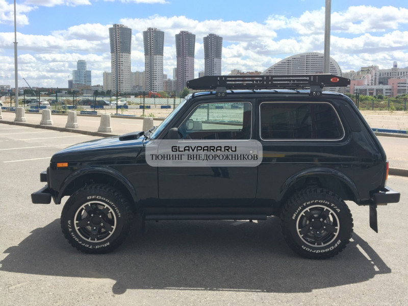 Багажник экспедиционный OJeep для ВАЗ 2121 Нива (1700х1200 см) разборный Багажник экспедиционный OJeep для ВАЗ 2121 Нива (1700х1200 см) разборный