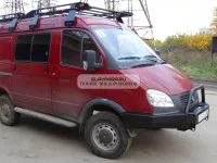 Багажник разборный высокой грузоподъёмности OJeep для Газель/Соболь (3400х1400мм)