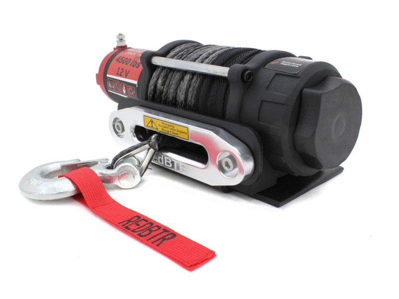 Лебёдка redBTR ATV серия QUATTRO SPORT 4.5S 2040 кг 12V 176:1, трос синтетика