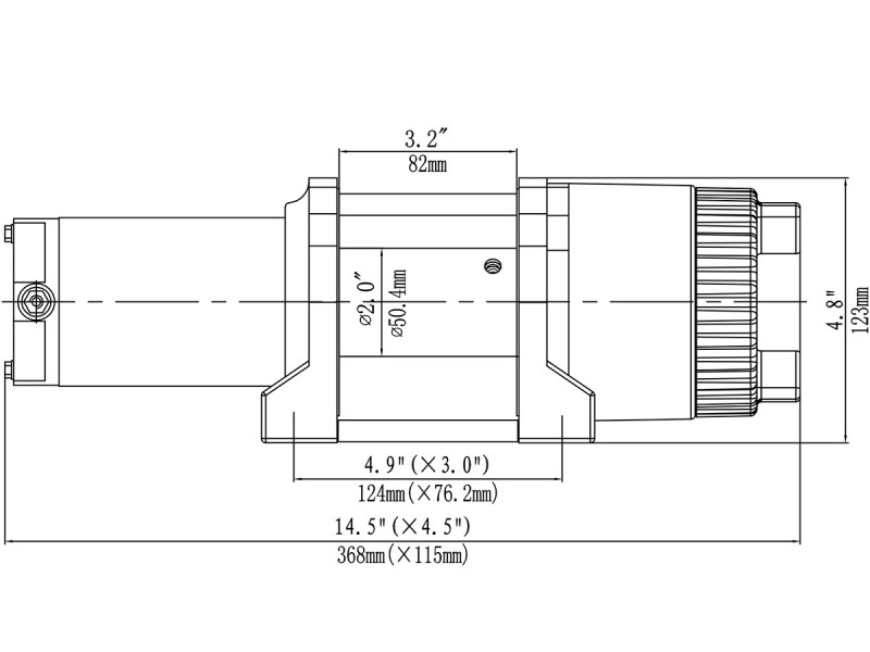 Лебёдка для квадроцикла снегохода 12V Runva EWT3500ASR lbs 1588 кг синтетический трос Лебёдка для квадроцикла снегохода 12V Runva EWT3500ASR lbs 1588 кг синтетический трос