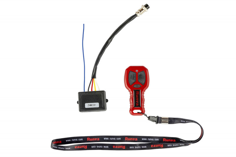 Лебёдка для квадроцикла снегохода 12V Runva 3500A lbs 1588 кг синтетический трос Лебёдка для квадроцикла снегохода 12V Runva 3500A lbs 1588 кг синтетический трос