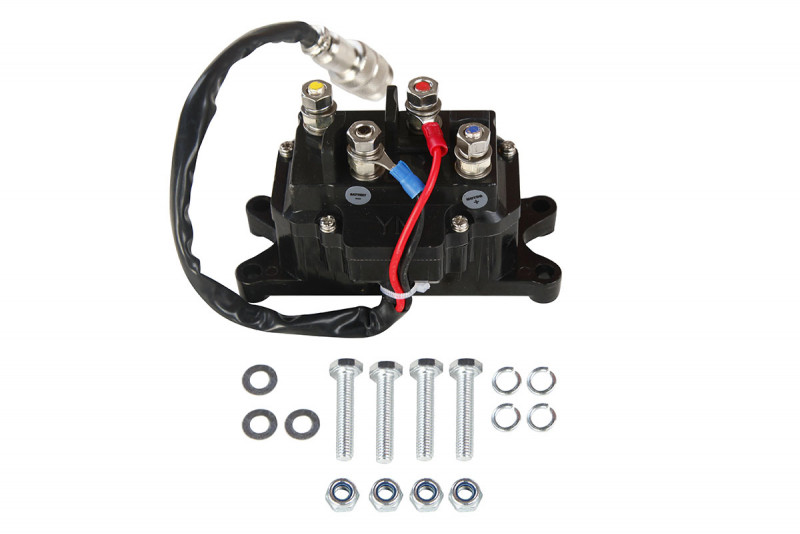 Лебёдка для квадроцикла снегохода 12V Runva 3500A lbs 1588 кг синтетический трос Лебёдка для квадроцикла снегохода 12V Runva 3500A lbs 1588 кг синтетический трос