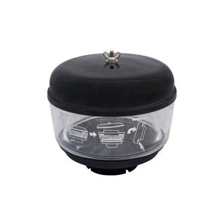 Насадка Telawei на шноркель с предочистителем воздуха прозрачная (диаметр 3.5 дюйма)