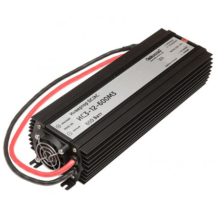 ИС3-12-600М3 инвертор, преобразователь напряжения DC/AC, 12В/220В, 600Вт