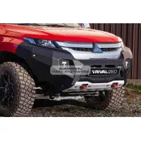 Бампер силовой передний RIVAL алюминиевый Mitsubishi L200 2018+ рестайлинг (без ПТФ) Бампер силовой передний RIVAL алюминиевый Mitsubishi L200 2018+ рестайлинг (без ПТФ)
