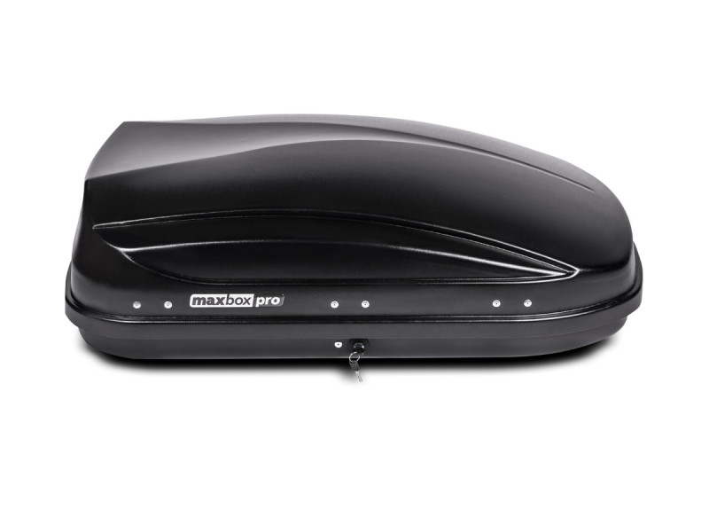 Автобокс MaxBox PRO 430 (малый) черный 136*96*42 см двустороннее открывание Автобокс MaxBox PRO 430 (малый) черный 136*96*42 см двустороннее открывание