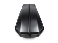 Автобокс MaxBox PRO 240 (Компакт) черный 135*59*37 см откидная крышка (багажный бокс на крышу)