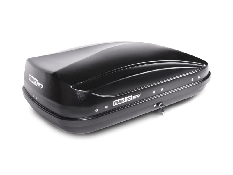 Автобокс MaxBox PRO 430 (малый) черный 136*96*42 см двустороннее открывание Автобокс MaxBox PRO 430 (малый) черный 136*96*42 см двустороннее открывание