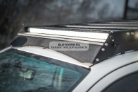 Багажник экспедиционный STC Toyota Hilux 2005+ ШТОРКА с дальним светом