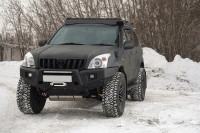 Багажник экспедиционный STC Toyota Land Cruiser Prado 120/Lexus GX470 ШТОРКА с дальним светом