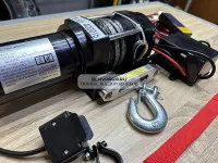 Лебедка электрическая Electric Winch 4000 lbs 1814 кг 12V синтетический трос