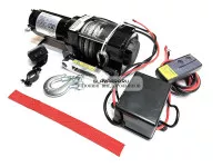 Лебедка электрическая Electric Winch 4000 lbs 1814 кг 12V синтетический трос