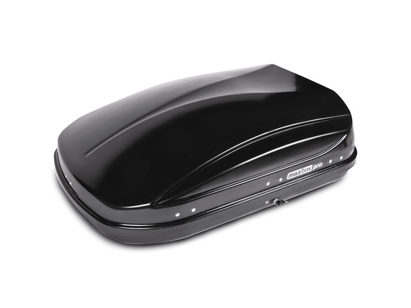 Автобокс MaxBox PRO 430 (малый) черный глянцевый 136*96*42 см двустороннее открывание Автобокс MaxBox PRO 430 (малый) черный глянцевый 136*96*42 см двустороннее открывание