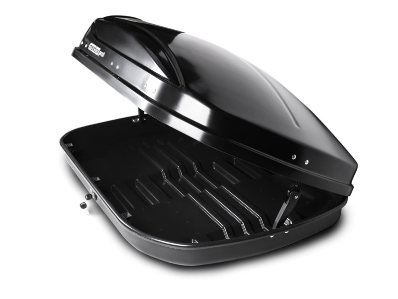 Автобокс MaxBox PRO 430 (малый) черный глянцевый 136*96*42 см двустороннее открывание Автобокс MaxBox PRO 430 (малый) черный глянцевый 136*96*42 см двустороннее открывание