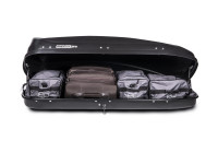 Автобокс MaxBox PRO 460 (средний) черный 175*84*42 см двустороннее открывание (багажный бокс на крышу)