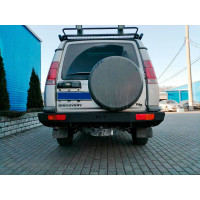 Задний силовой бампер алюминиевый KDT для Land Rover Discovery 2