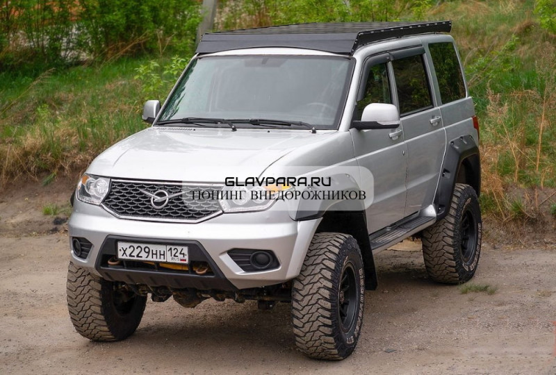 Багажник экспедиционный STC УАЗ Патриот ШТОРКА Багажник экспедиционный STC УАЗ Патриот ШТОРКА