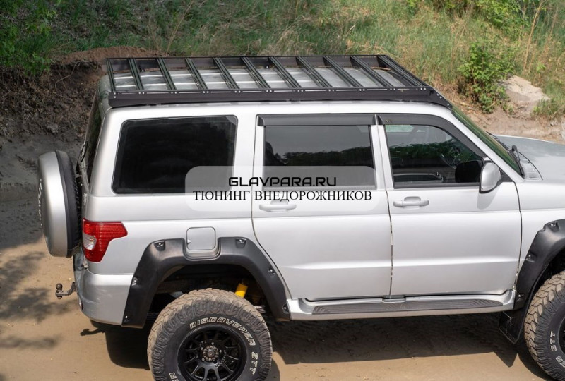 Багажник экспедиционный STC УАЗ Патриот ШТОРКА Багажник экспедиционный STC УАЗ Патриот ШТОРКА