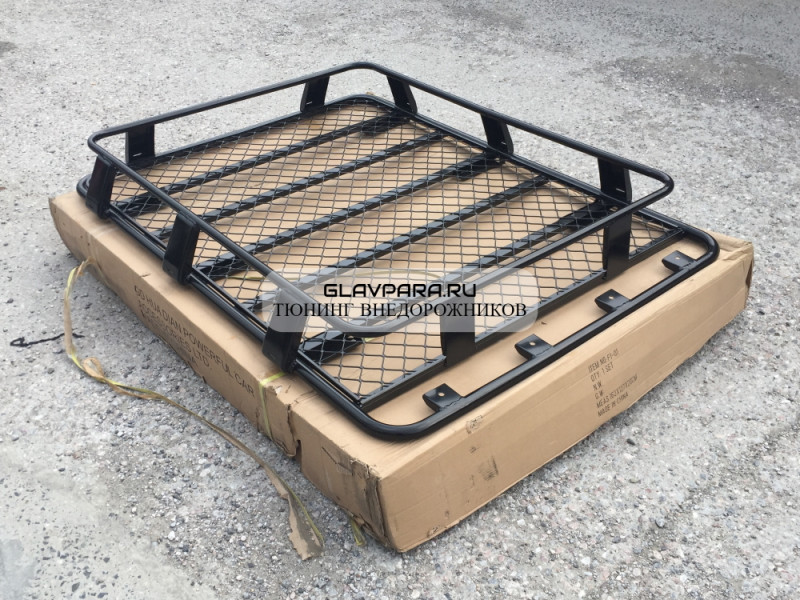 Багажник алюминиевый цельносварной 160*125*19 см крепление на водосток ALB-160 Багажник алюминиевый цельносварной 160*125*19 см крепление на водосток ALB-160