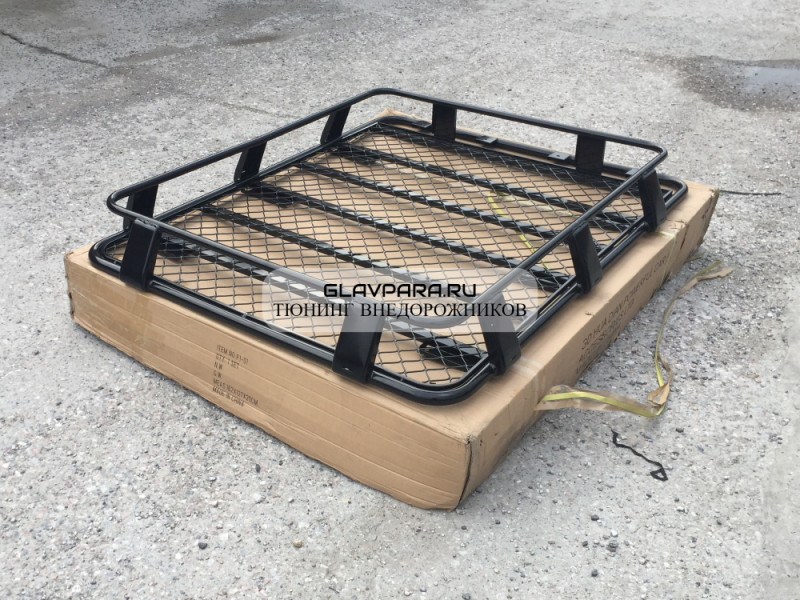 Багажник алюминиевый цельносварной 160*125*19 см крепление на водосток ALB-160 Багажник алюминиевый цельносварной 160*125*19 см крепление на водосток ALB-160