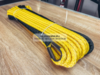 Трос для лебедки синтетический 10мм*28 метров (желтый)
