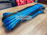 Трос для лебедки синтетический 12мм*25 метров (синий)