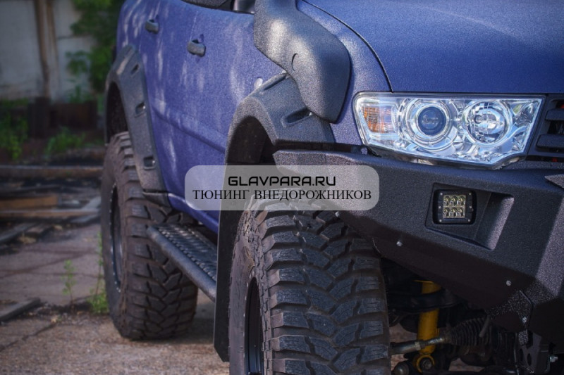 Mitsubishi Pajero Sport 2014 в тюнинге от компании STC-Russia