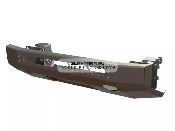 Мини силовик STC Toyota Hilux 2015-2020 с площадкой для лебедки Мини силовик STC Toyota Hilux 2015-2020 с площадкой для лебедки