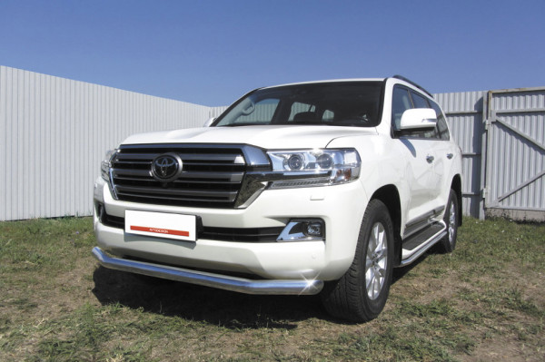 Защита переднего бампера d76 TOYOTA LAND CRUISER 200 (2015)