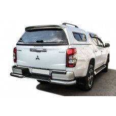 Уголки d76 для автомобиля с бампером Mitsubishi L200 2018-