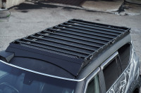 Багажник экспедиционный STC Nissan Patrol Y62 ШТОРКА с дальним светом